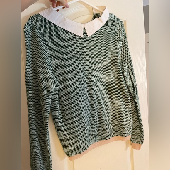 Green collar sweater - Picture 1 of 1
